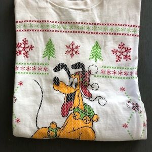 Pluto Christmas Disney T-shirt
